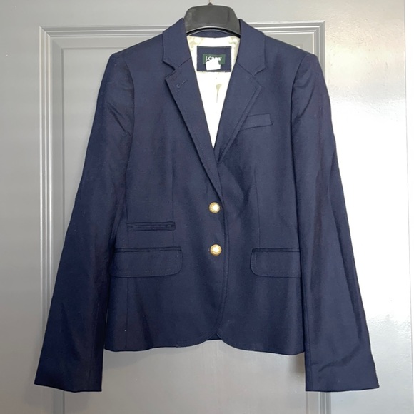 Navy blue blazer—J. Crew - Picture 1 of 6